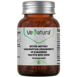 Venatura Cranberry ve D Mannoz 30 Kapsül - Venatura