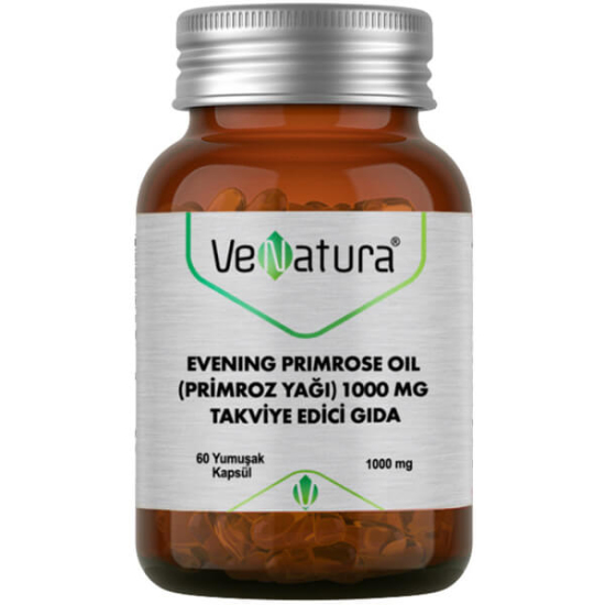 Venatura Evening Primrose Oil Primroz Yağı 1000 mg 60 Kapsül - 1