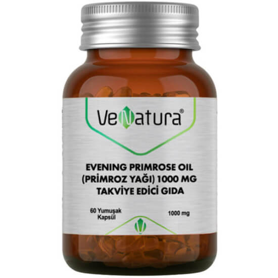 Venatura Evening Primrose Oil Primroz Yağı 1000 mg 60 Kapsül - 1