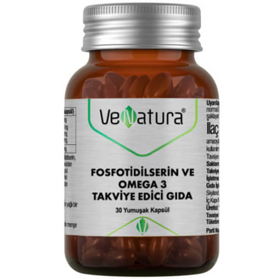 Venatura Fosfotidilserin ve Omega 3 30 Kapsül - 1
