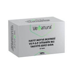 Venatura Hayıt Meyve Ekstresi ve P 5 P Vitamin B6 60 Tablet - Venatura