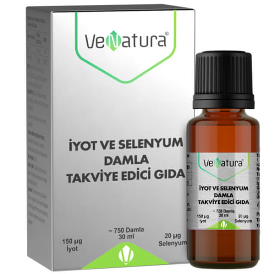 Venatura İyot ve Selenyum Damla 30 ml - 1