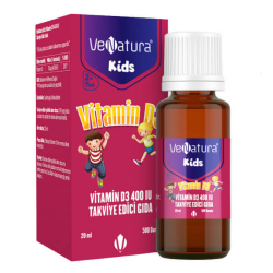 Venatura Kids Vitamin D3 400 IU 20 ML - Venatura