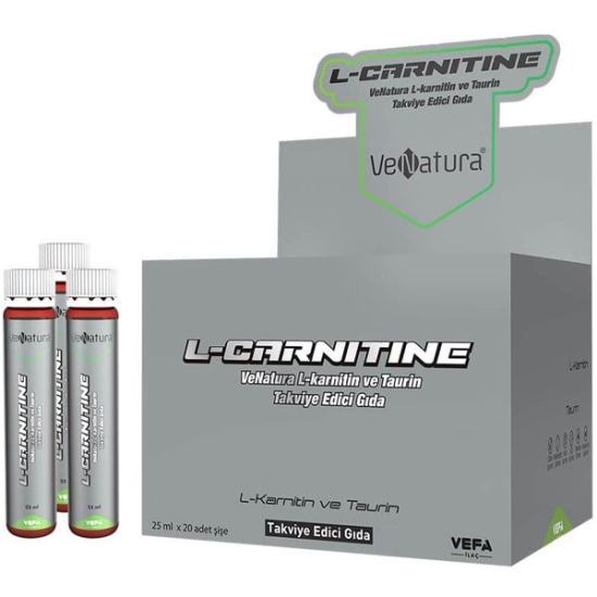 Venatura L Carnitine ve Taurin 25 ML x 20 Şişe - 2