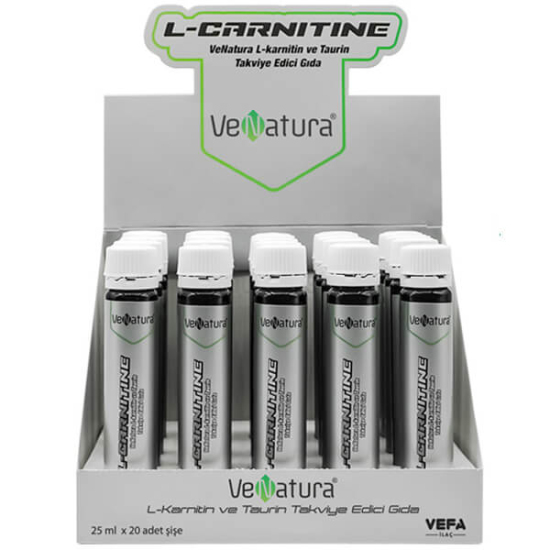 Venatura L Carnitine ve Taurin 25 ML x 20 Şişe - 1