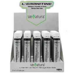 Venatura L Carnitine ve Taurin 25 ML x 20 Şişe - Venatura