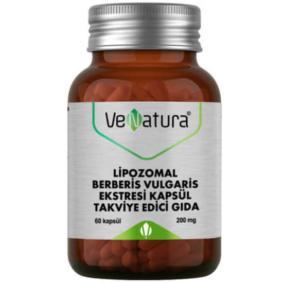 Venatura Lipozomal Berberis Vulgaris Ekstresi 60 Kapsül - 1