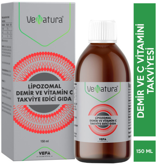 Venatura Lipozomal Demir ve Vitamin C 150 ML - 1