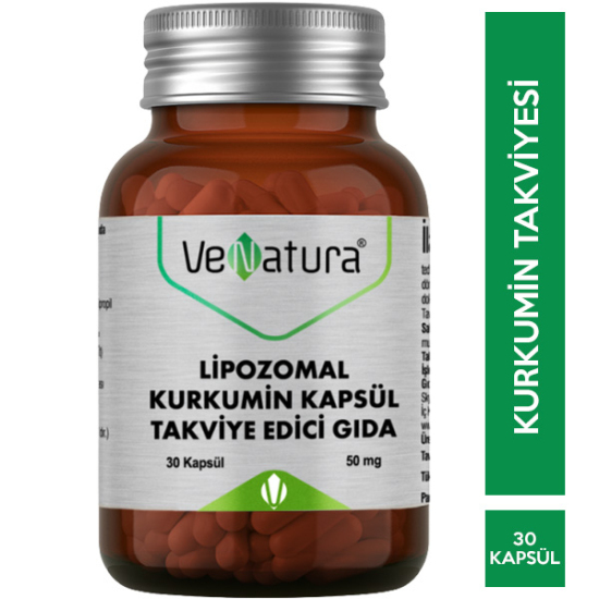 Venatura Lipozomal Kurkumin 30 Kapsül - 1