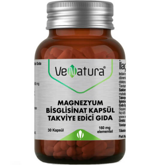Venatura Magnezyum Bisglisinat 30 Kapsül - 1
