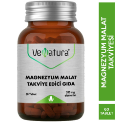 Venatura Magnezyum Malat 60 Tablet Magnezyum Takviyesi - Venatura