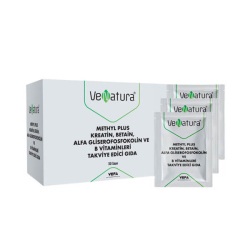 Venatura Methyl Plus Kreatin Betain Alfa Gliserofosfokolin ve B Vitaminleri 30 Saşe - Venatura