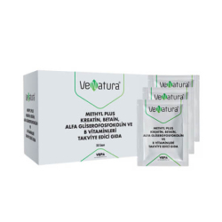 Venatura Methyl Plus Kreatin Betain Alfa Gliserofosfokolin ve B Vitaminleri 30 Saşe - Venatura