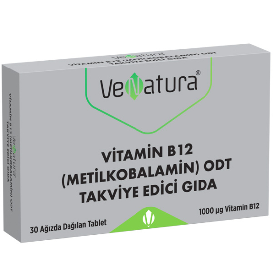 Venatura Metilkobalamin ODT 30 Tablet Kutu - 1