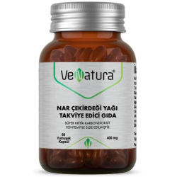 Venatura Nar Çekirdeği Yağı Takviye Edici Gıda 60 Yumuşak Kapsül - Venatura