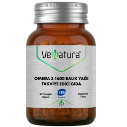 Venatura Omega 3 Balık Yağı 1600 mg 30 Kapsül - Venatura