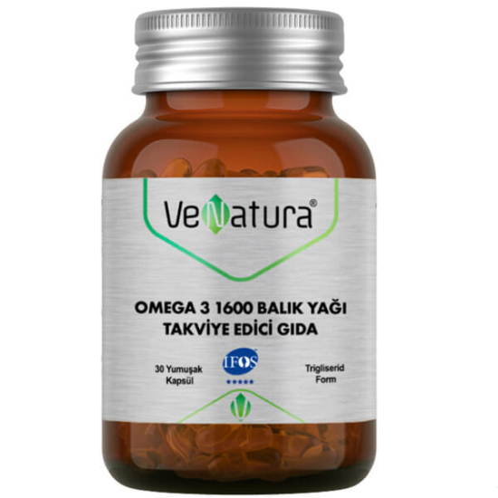 Venatura Omega 3 Balık Yağı 1600 mg 30 Kapsül - 1
