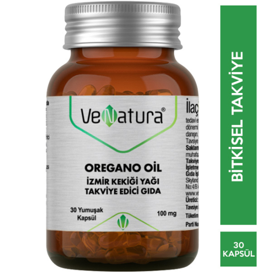 Venatura Oregano Oil 30 Kapsül - 1