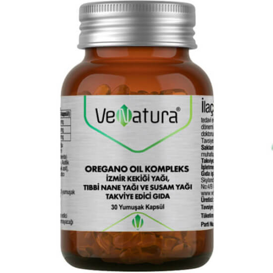 Venatura Oregano Oil Kompleks 30 Kapsül - 1