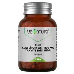 Venatura Plus Alfa Lipoik Asit 200 MG 30 Kapsül - Venatura