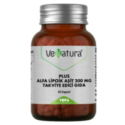 Venatura Plus Alfa Lipoik Asit 200 MG 30 Kapsül - Venatura