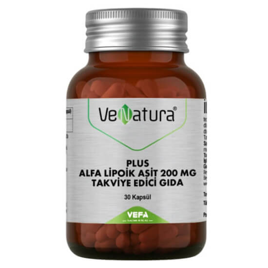 Venatura Plus Alfa Lipoik Asit 200 MG 30 Kapsül - 1