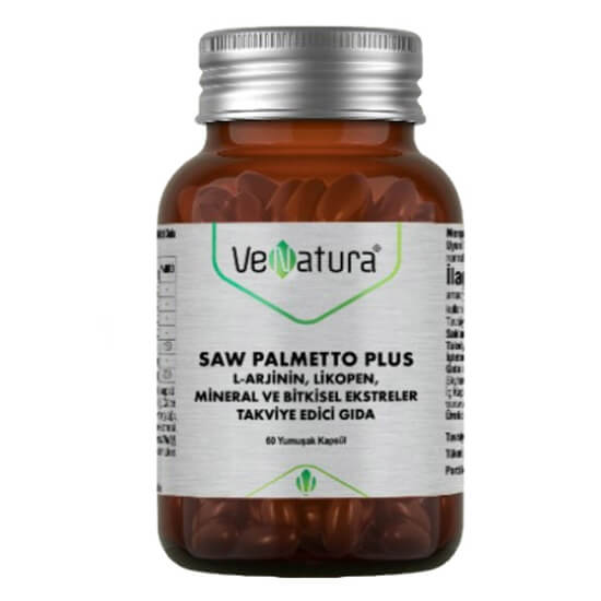 Venatura Saw Palmetto Plus 60 Kapsül - 1
