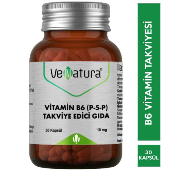 Venatura Vitamin B6 (P 5 P) 30 Kapsül - 1