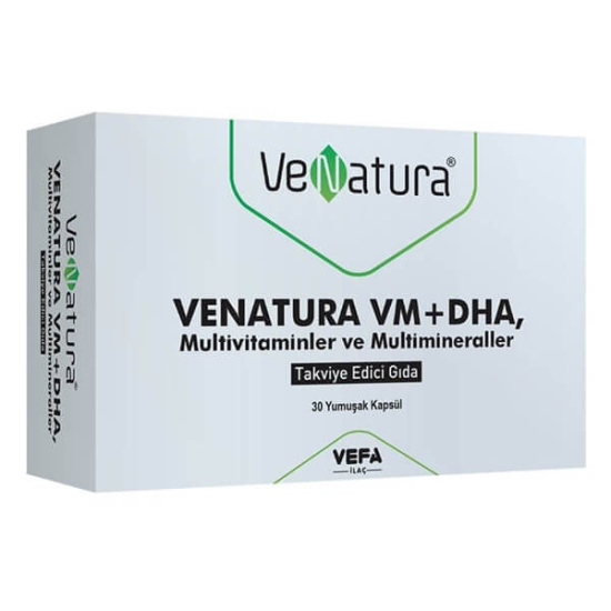 Venatura VM DHA Multivitamin Multimineral 30 Kapsül - 1