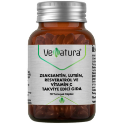 Venatura Zeaksantin Lutein Resveratrol ve Vitamin C 30 Yumuşak Kapsül - Venatura
