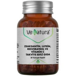 Venatura Zeaksantin Lutein Resveratrol ve Vitamin C 30 Yumuşak Kapsül - Venatura