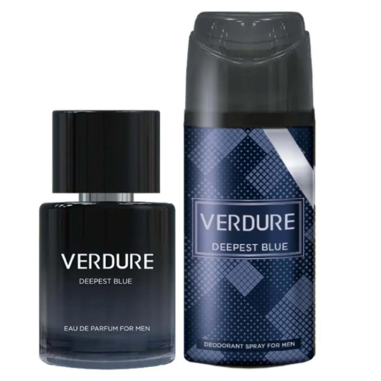 Verdure Deepest Blue Eau De Erkek Parfüm 100 ml ve Deepest Blue Deodorant Sprey 150 ml - 1