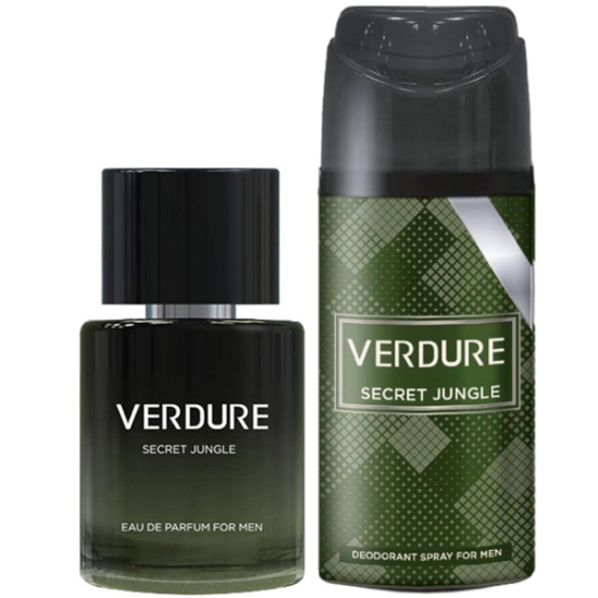 Verdure Secret Jungle Eau De Erkek Parfüm 100 ml ve Secret Jungle Deodorant Sprey 150 ml - 1