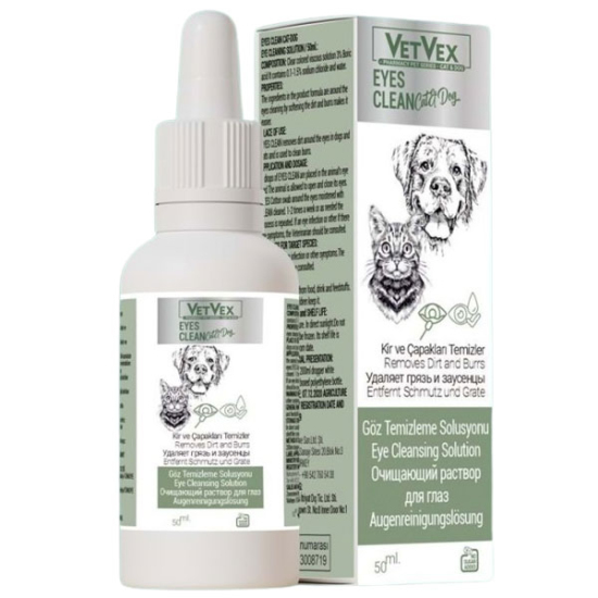 Vetvex Kedi ve Köpekler İçin Göz Temizleme Solüsyonu 50 ml - 1