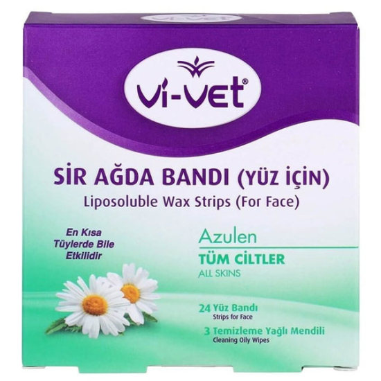 Vi Vet Ağda Bandı Yüz Bölgesi Azulen 24 lü - 1