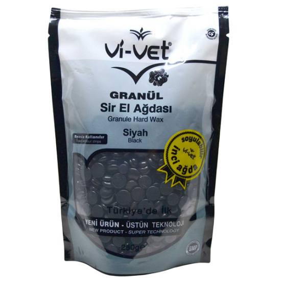 Vi Vet Granül Sir El Ağdası Siyah İnci Ağda 250 gr - 1