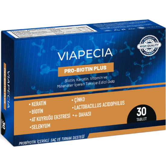 Viapecia Pro-Biotin Plus 30 Tablet - 1
