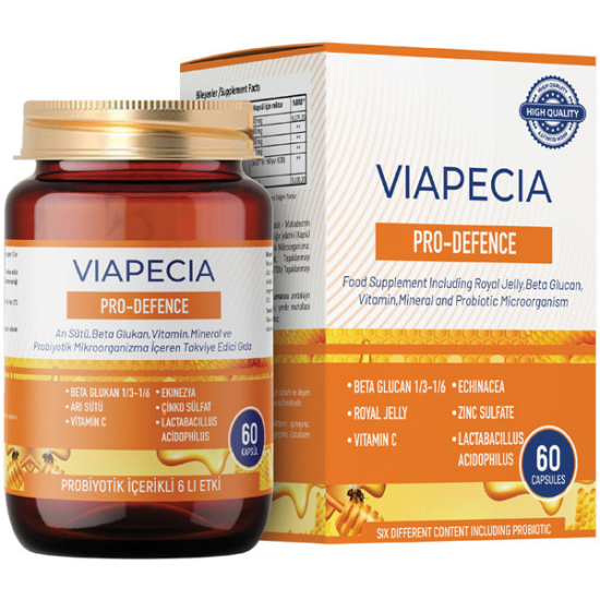 Viapecia Pro-Defence 60 Kapsül - 1