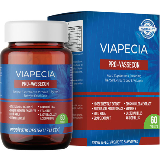 Viapecia Pro-Vassecon 60 Adet - 1