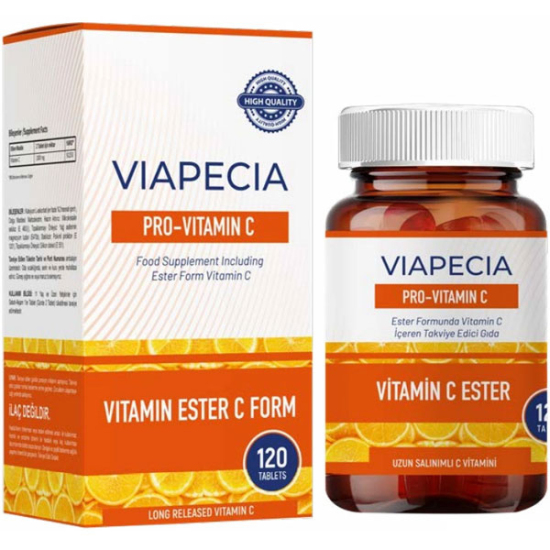 Viapecia Pro-Vitamin C 120 Adet - 1