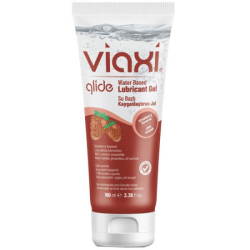 Viaxi Glide Çilek Aromalı Kayganlaştırıcı Jel 100 ml - Viaxi