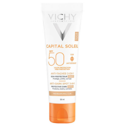 Vichy Capital Soleil Anti Dark Spot Spf 50 50 ML Lekeli Ciltler için Güneş Kremi - Vichy