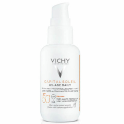 Vichy Capital Soleil UV Age Daily Tinted Spf 50 40 ML Yaşlanma Karşıtı Renkli Güneş Kremi - Vichy