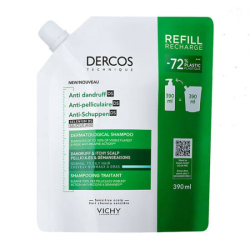 Vichy Dercos Anti Dandruff Kepek Karşıtı Şampuan 390 ml Normal ve Yağlı Saçlar Refill - Vichy