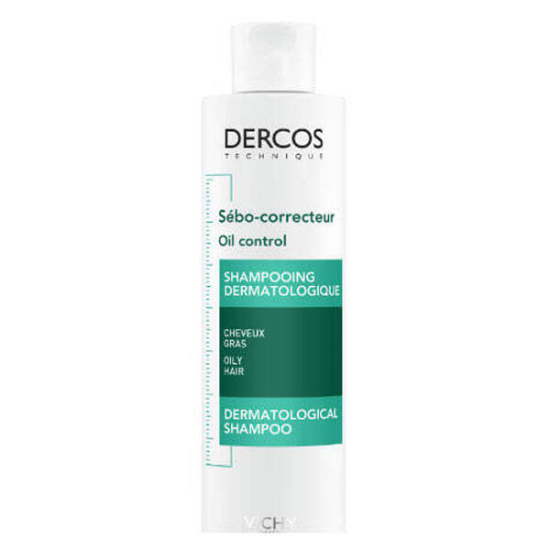 Vichy Dercos Anti Sebum 200 ml Yağlı Saçlar İçin Bakım Şampuanı - 1