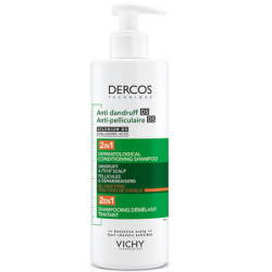 Vichy Dercos Dercos 2’si 1 Arada Kepek Karşıtı ve Nemlendirici Şampuan 390 ml - Vichy