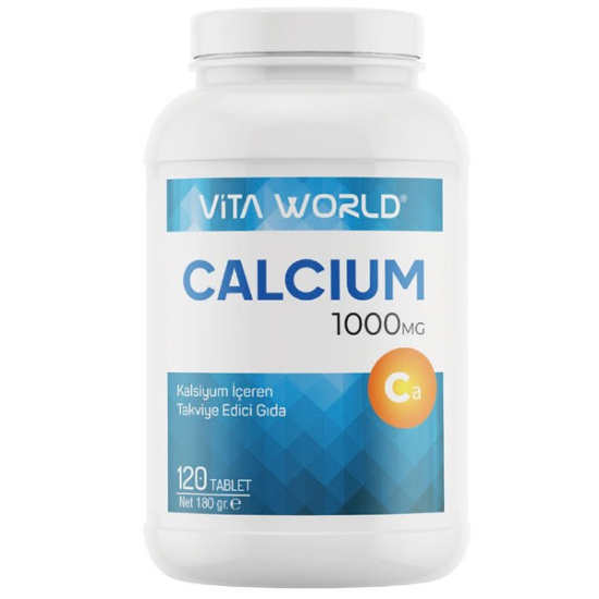 Vita World Calcium 1000 mg 120 Tablet - 1