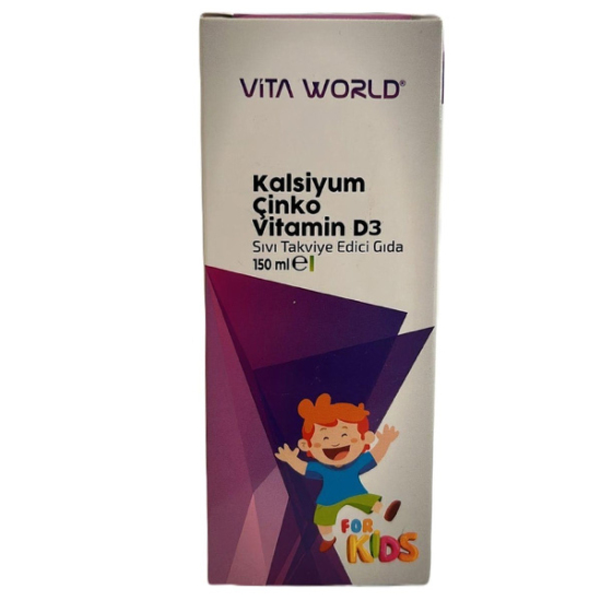 Vita World Kalsiyum Şurup 150 ml - 1