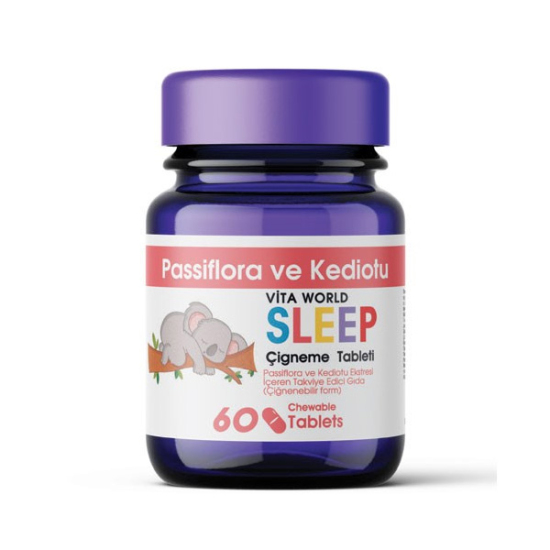 Vita World Passiflora Sleep 60 Çiğneme Tablet - 1