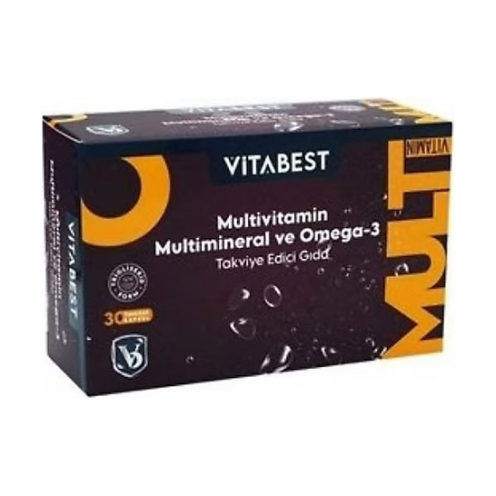 Vitabest Multivitamin 30 Kapsül - 1